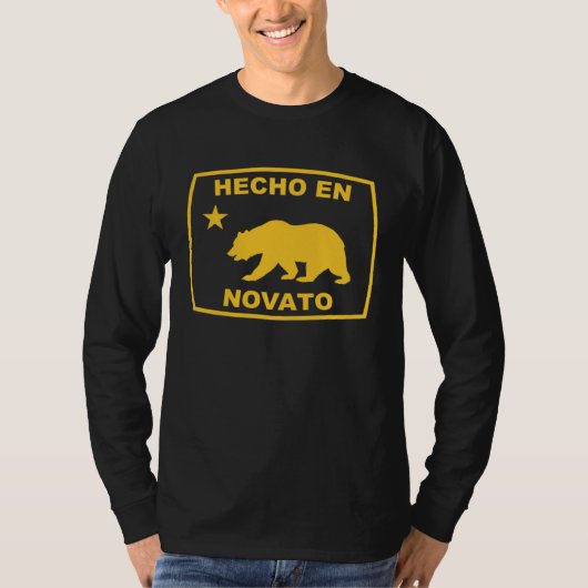 Hecho en Novato California Republic Pacific Coast Tシャツ (正面)