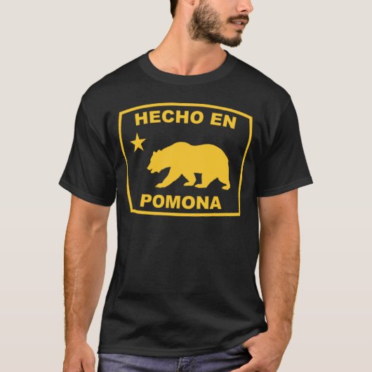Hecho en Pomona California Republic Pacific Coast Tシャツ (正面)