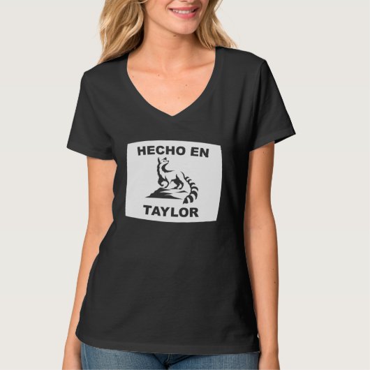 Hecho en Taylor Arizona Ringtail State Animal Tシャツ (正面)