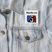 Hecho en USAボタン 缶バッジ (インサイチュ)