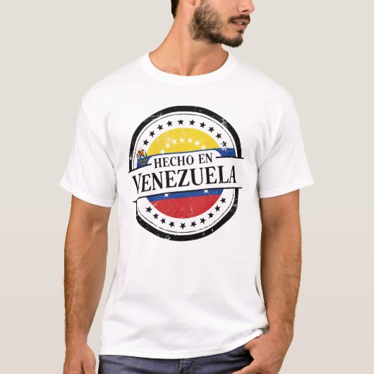 Hecho en Venezuela – 生産100%オリジナル Tシャツ (正面)
