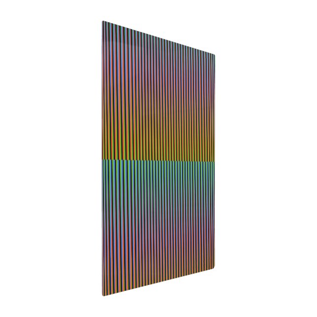 HECHO EN VENEZUELA 🇻🇪 Inspirado en Cruz-Diez メタルプリント (3/4)