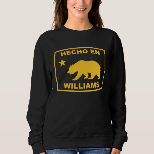 Hecho en Williams California Republic Pacific Coas スウェットシャツ (正面)