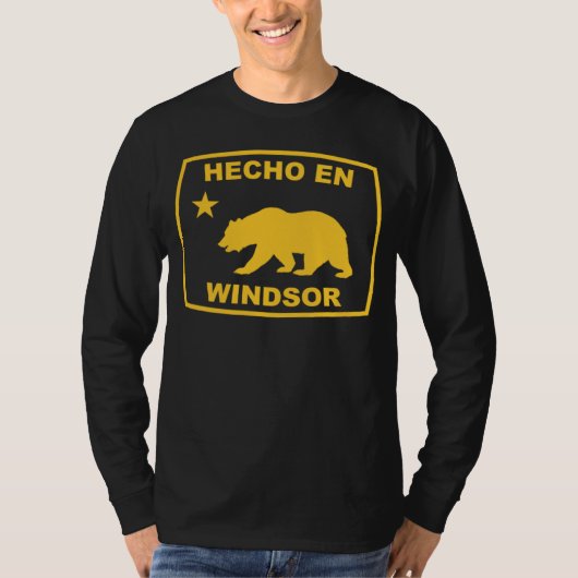 Hecho en Windsor California Republic Pacific Coast Tシャツ (正面)