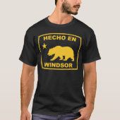 Hecho en Windsor California Republic Pacific Coast Tシャツ (正面)