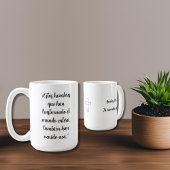 Hechos 17 スペイン語 聖書の節 コーヒーマグカップ
