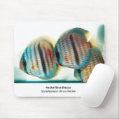 Heckel Blue Discusのマウスパッド マウスパッド (マウス)