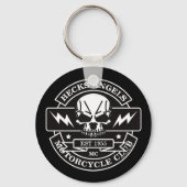 HECKS ANGELS_black&white キーホルダー (正面)