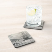 Heclaの入江からのボートの出発、1 6月21日、 コースター (右側)