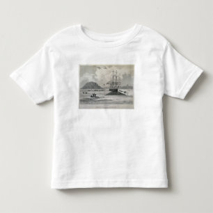Heclaの入江からのボートの出発、1 6月21日、 トドラーTシャツ
