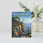 Hecla Island Canada ポストカード (スタンド正面)