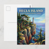 Hecla Island Canada ポストカード (正面/裏面)