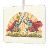 Hector and Achilles カーエアーフレッシュナー (左)