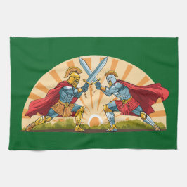 Hector and Achilles キッチンタオル