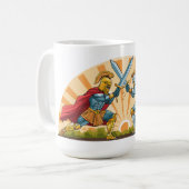 Hector and Achilles コーヒーマグカップ (正面左)