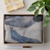 Hector Giacomelli Tによる枝の上の青い灰色の鳥 薄葉紙 (ギフト)