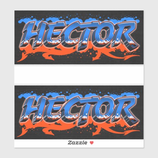 Hector Vorname Name Graffiti Aufkleber Sticker シール (シート)