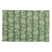 Hedera Ivyつる植物 – 植物性の緑のL_Dパターン。 枕カバー (裏面)