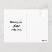 Hedgehogはがき ポストカード (裏面)