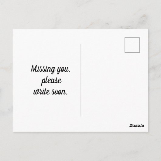 Hedgehogはがき ポストカード (裏面)