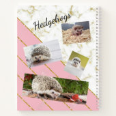 Hedgehogノートブック ノートブック (裏面)