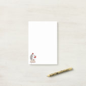 Hedgehog ポストイット (デスク上)