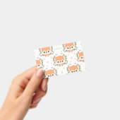 Hedgehog And Flower Tattoo バッジ (手持ち)