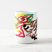 Hedgehog Autumn コーヒーマグカップ (中央)