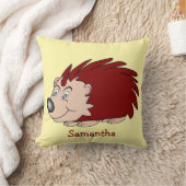 Hedgehog Design Personalised クッション (ブランケット)