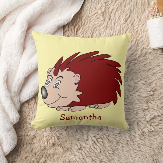 Hedgehog Design Personalised クッション (ブランケット)