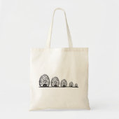 Hedgehog design Tote Bag トートバッグ (正面)