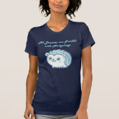 Hedgehog dreams tシャツ (正面)