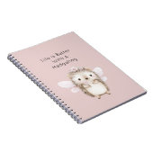 Hedgehog Fairy with Flowers ノートブック (右側)