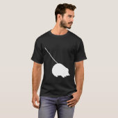Hedgehog on a Leash  Cute  Pet Animal Tシャツ (正面フル)
