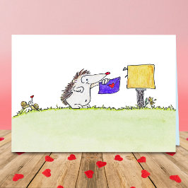 HEDGEHOG POST by Nicole Jane