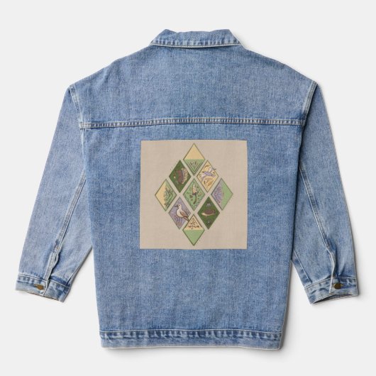 hedgehogs denim jacket デニムジャケット (裏面)
