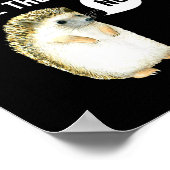 Hedgehogs Why Don't They Just Share The Hedge Funn ポスター (角)