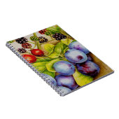 Hedgerowアートノート素晴らしからフルーツ ノートブック (右側)