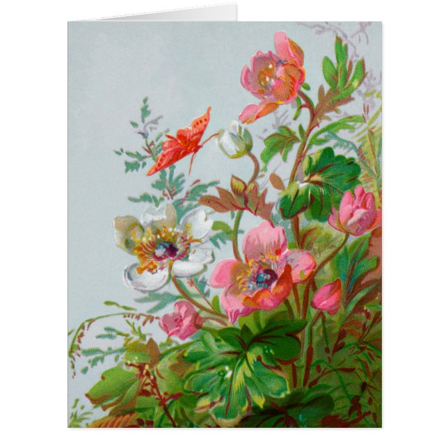 Hedgerowガーデンビッググリーティングカード (正面)