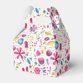 Hedgerow花水彩結婚の フェイバーボックス (裏面サイド)