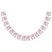 Hedgerow花水彩 バンティングフラッグ (全)