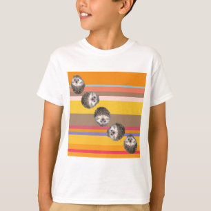 Hedgieの下り坂ロール Tシャツ