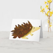 Hedgie カード (黄色い花)