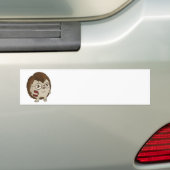 HedgiePotter バンパーステッカー (車上)