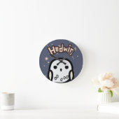 Hedwigのマンガのキャラクタの芸術 ラウンド壁時計 (ホーム)