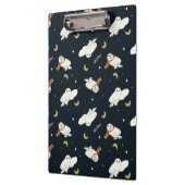 Hedwig Nighttime Moonlight Pattern クリップボード (左)