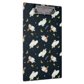 Hedwig Nighttime Moonlight Pattern クリップボード (右)