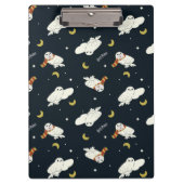 Hedwig Nighttime Moonlight Pattern クリップボード (正面)