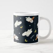 Hedwig Nighttime Moonlight Pattern ジャンボコーヒーマグカップ (右)