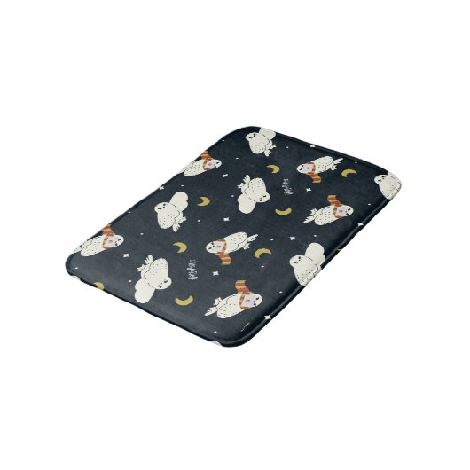 Hedwig Nighttime Moonlight Pattern バスマット (アングル)